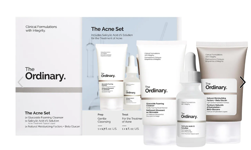  The Acne Set with Salicylic Acid